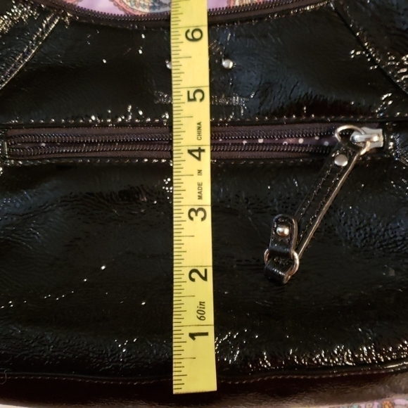 Stone Mountain Patent Leather Black Bag Like New! - Picture 11 of 16